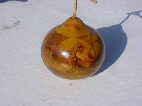 Jackie Hall Gourd Art